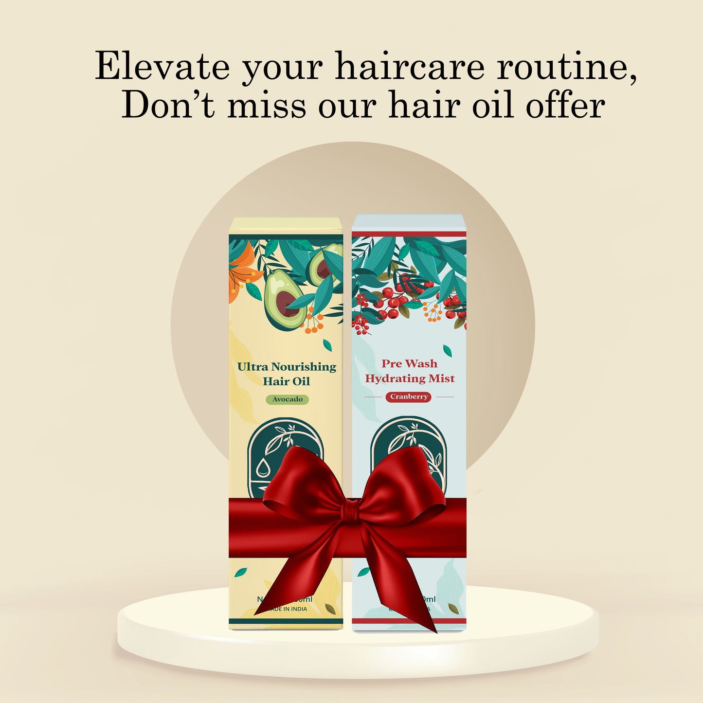 Combo Offers - Ultra Nourishing Hair Oil + Pre Wash Hydrating Mist