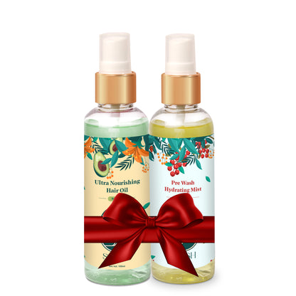 Combo Offers - Ultra Nourishing Hair Oil + Pre Wash Hydrating Mist
