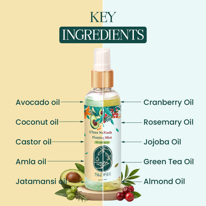 Combo Offers - Ultra Nourishing Hair Oil + Pre Wash Hydrating Mist
