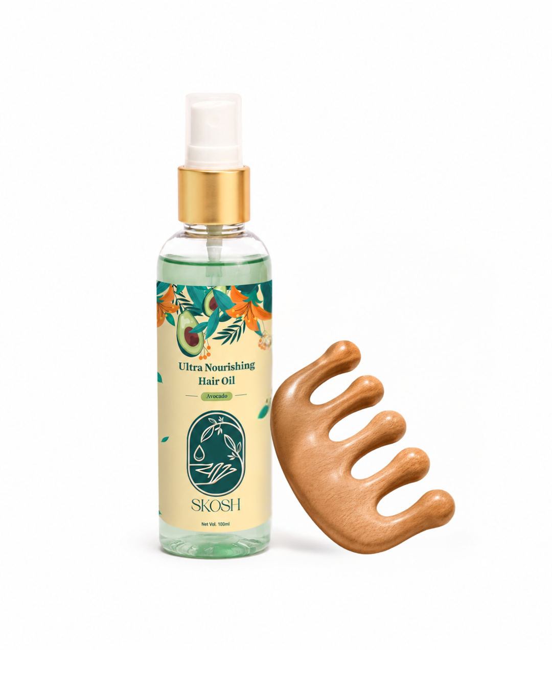 Combo Offers - Ultra Nourishing Hair Oil +  Scalp Massager Comb